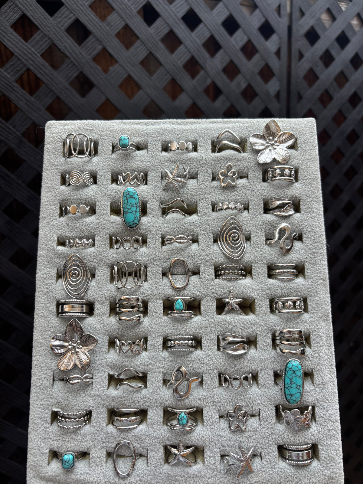 Shell Adjustable Rings