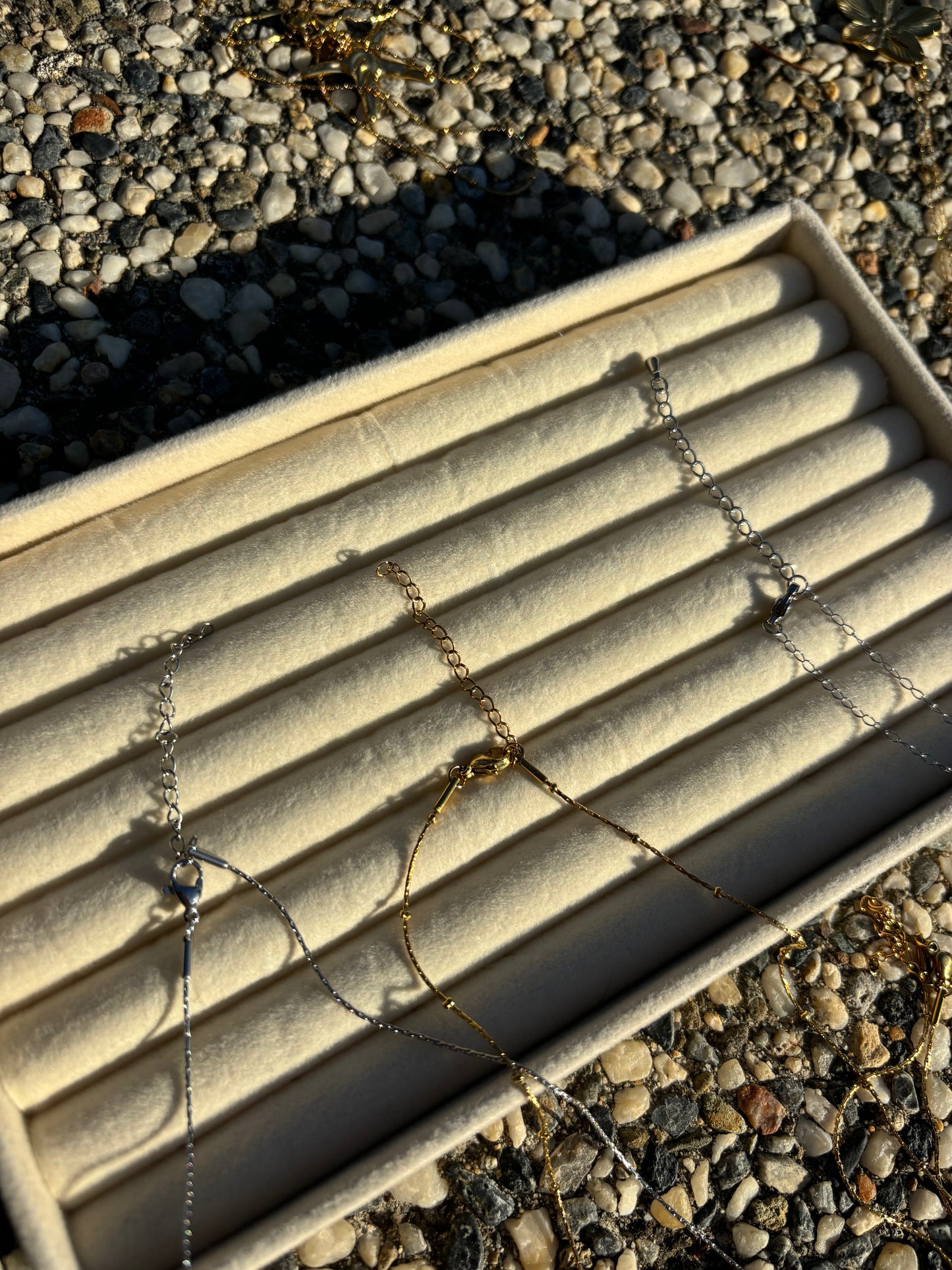 Spiral Sun Chain Necklaces