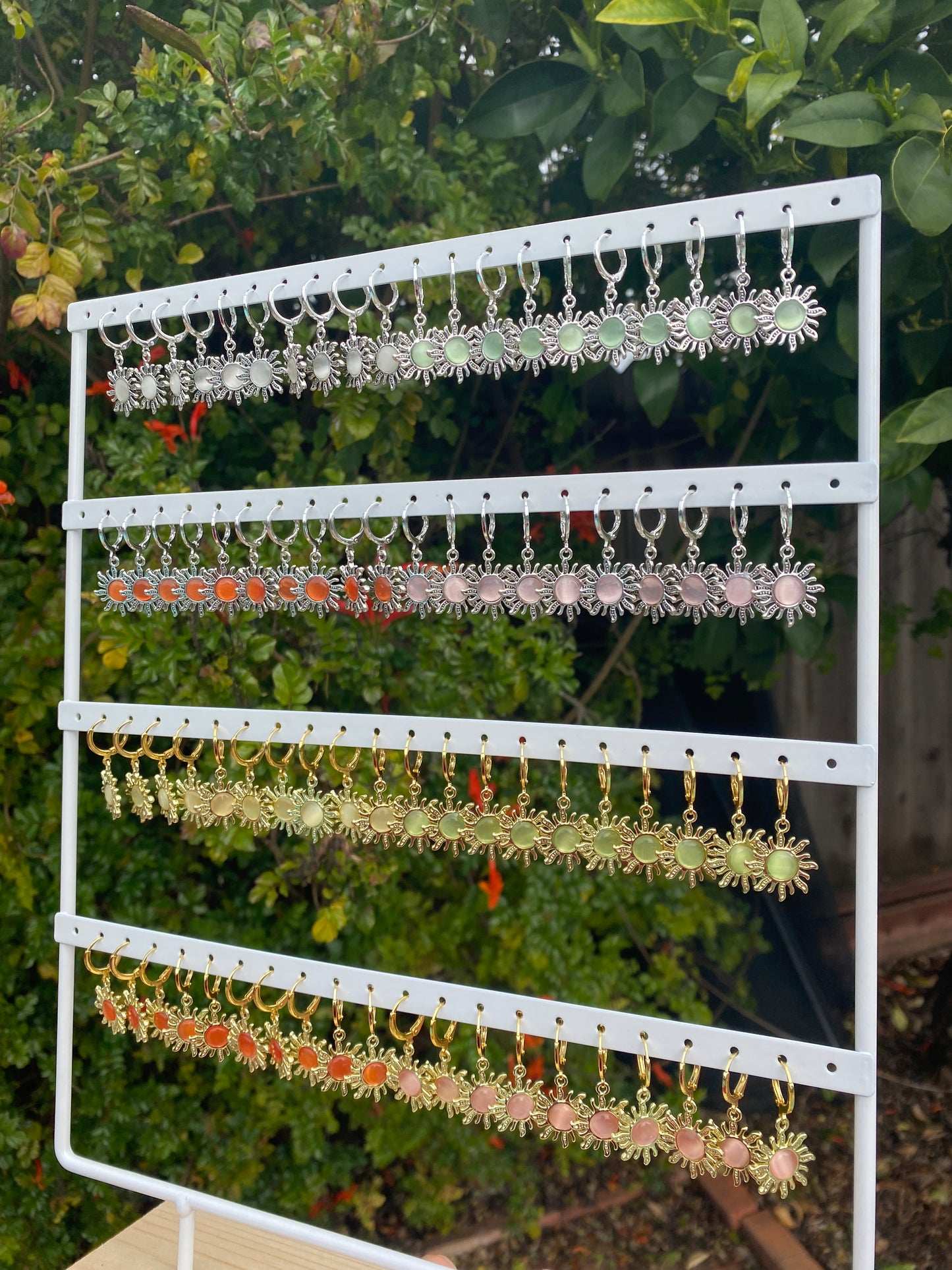 Sun Gold Huggie Earrings