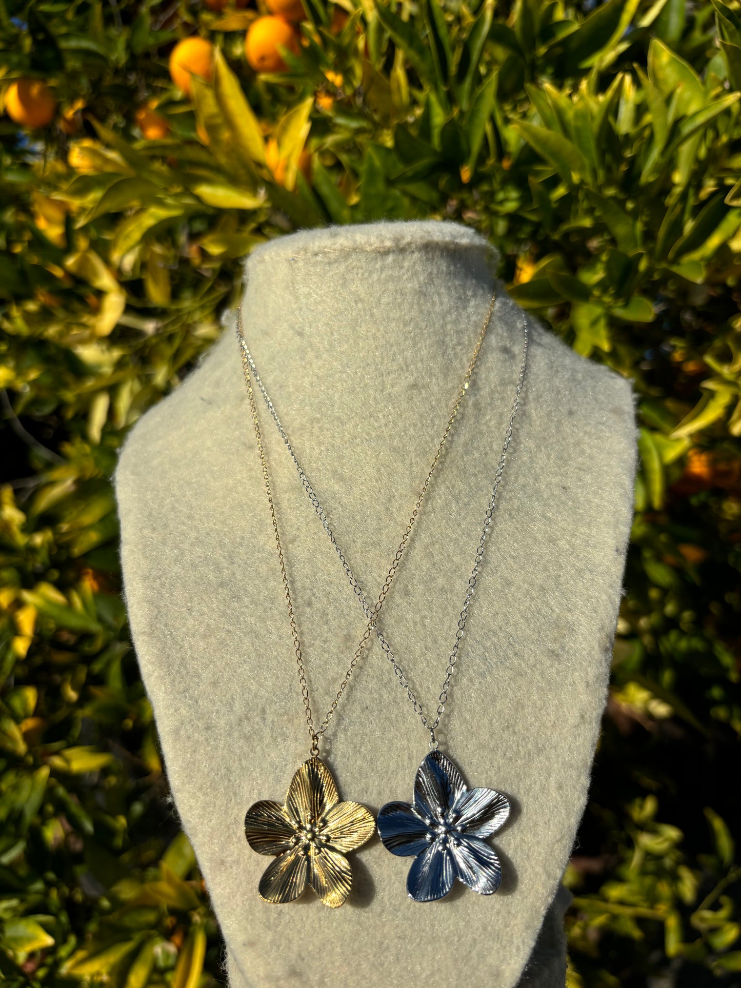 Flower Chain Necklaces