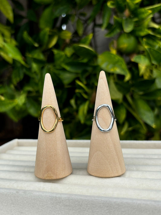 Oval Adjustable Rings