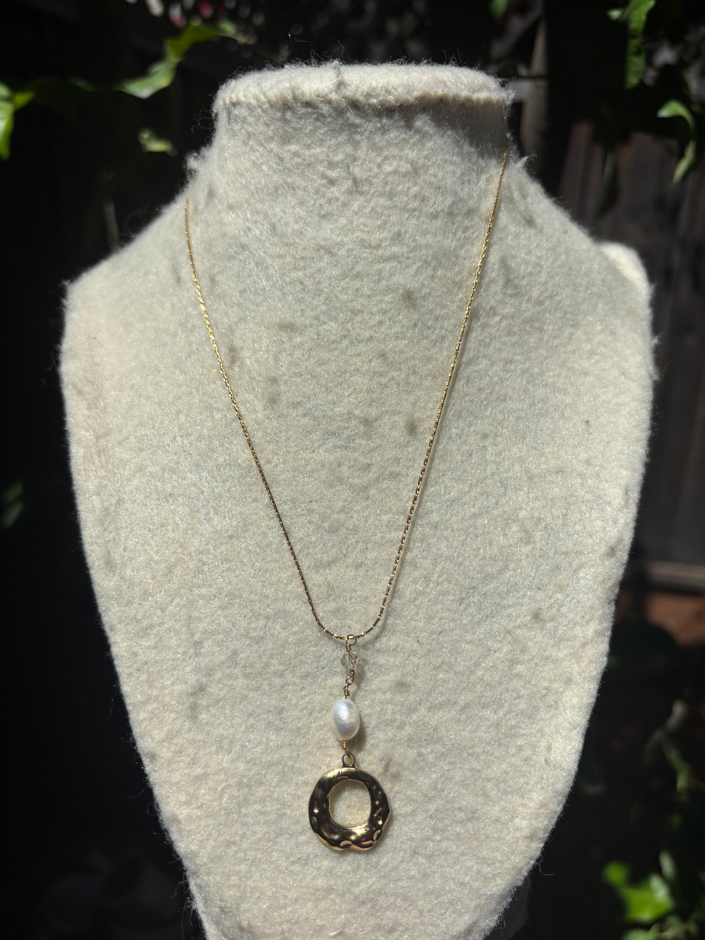 Oval Drop Pearl Necklaces