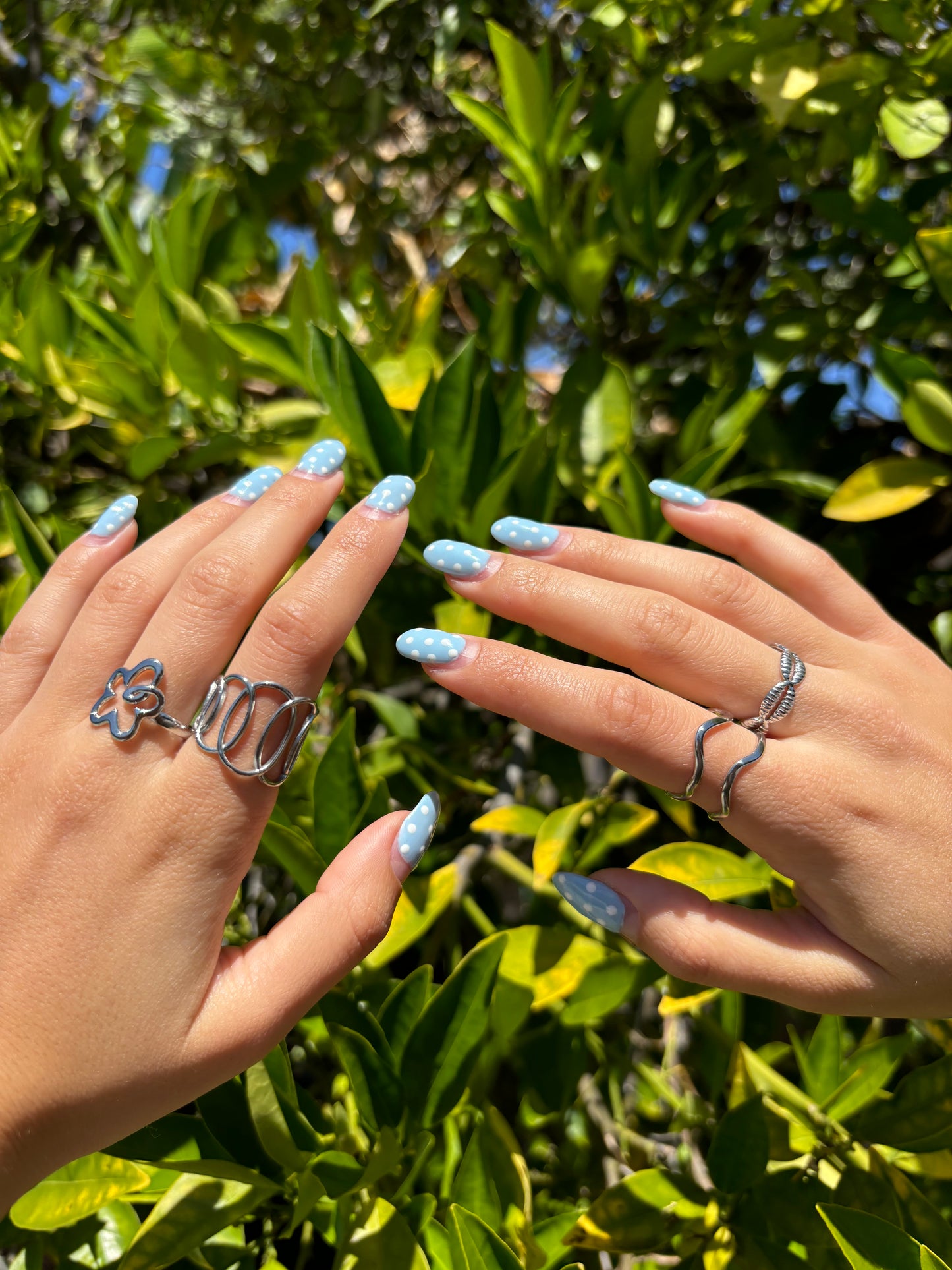 Wave Layered Adjustable Rings