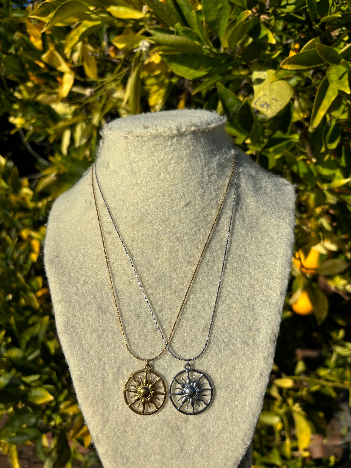 SunBurst Chain Necklaces