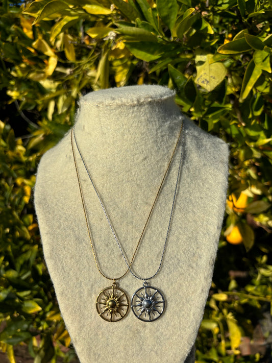 SunBurst Chain Necklaces