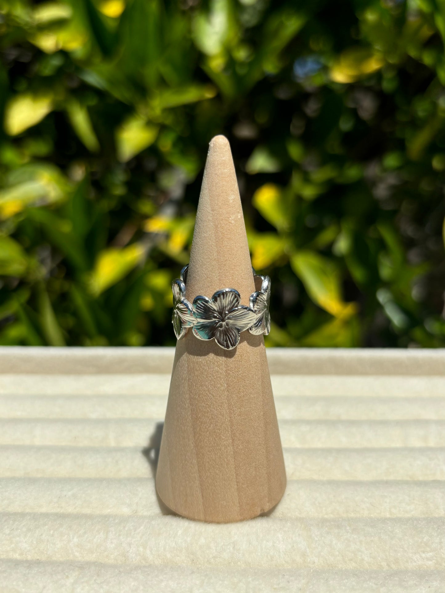 Flower Crown Adjustable Rings