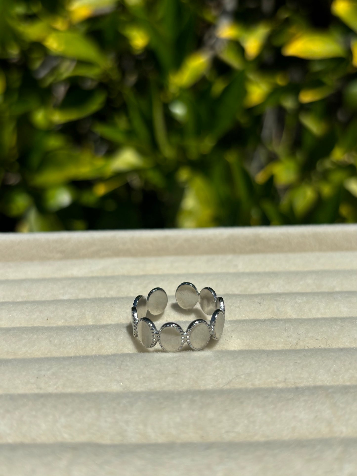 Circles Silver Ring
