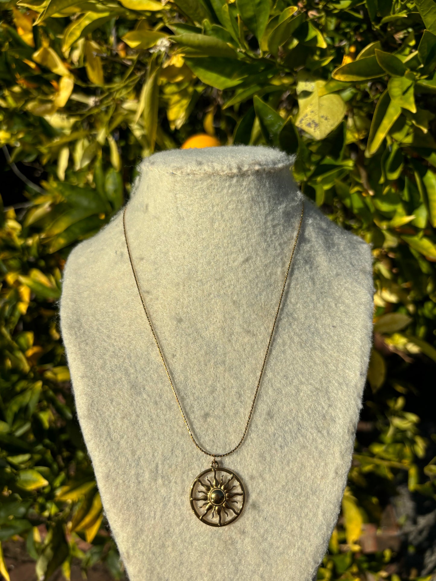 SunBurst Chain Necklaces