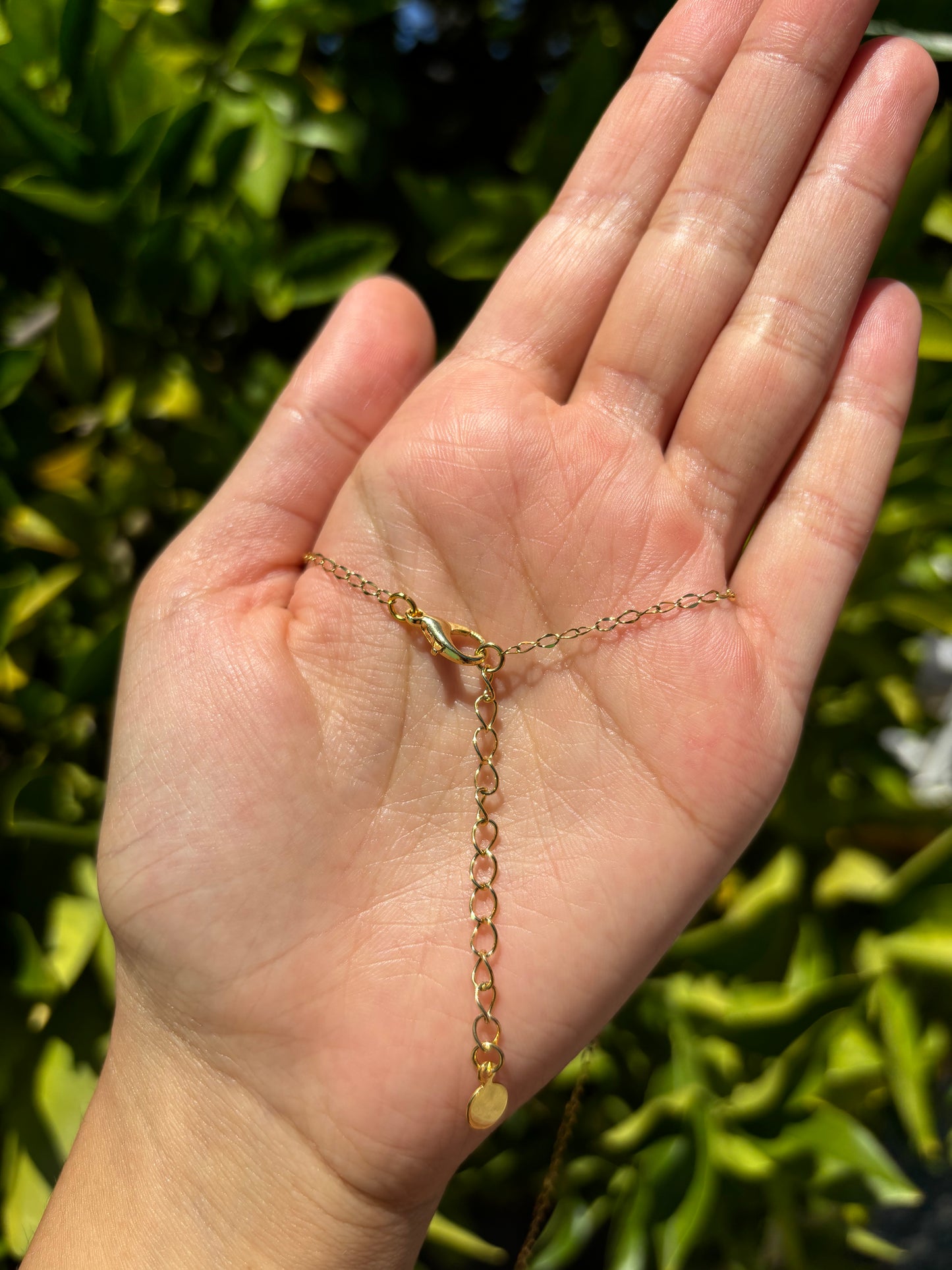 Chunky Flower Gold Chain Necklace