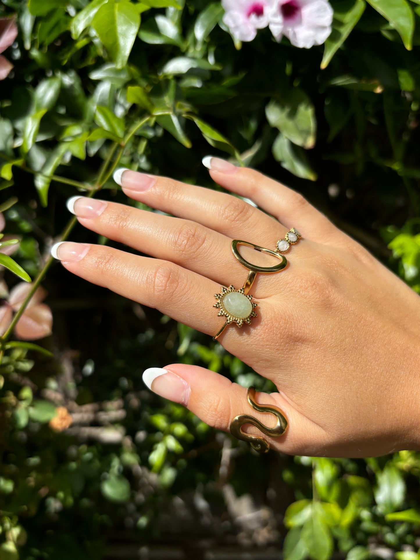 Oval Adjustable Rings