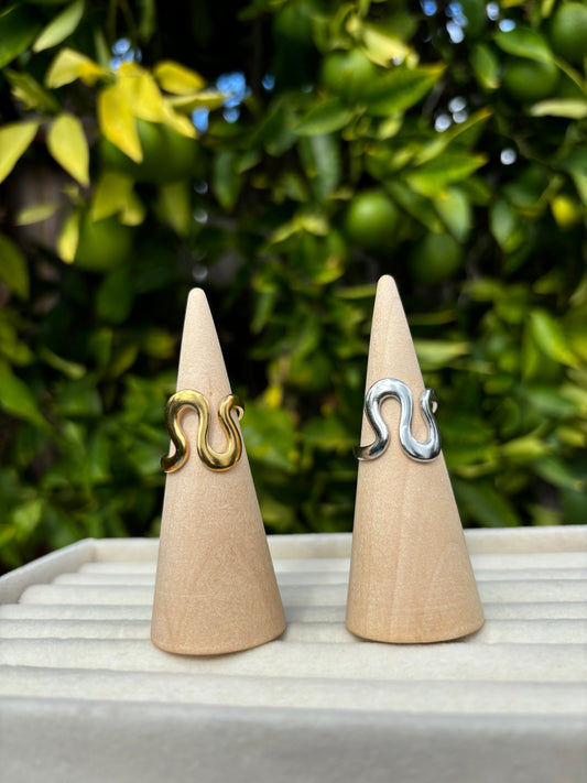 Swirly Adjustable Rings