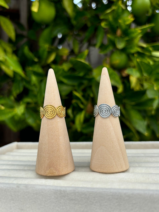 Spiral Adjustable Rings